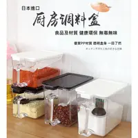 在飛比找蝦皮購物優惠-日本製 Sanada 800ML 調味料盒 透明調味罐 調味