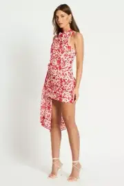 BNWT Sass & Bide Sinai Mini Dress Size 6 Red Summer/Party/Event Wear RRP $450