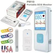 CONTEC PM10 Portable ECG Monitor Bluetooth EKG Event Data CLOUD ECG recorder