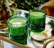 Elton John by Slatkin + Co. Set of 2 14oz Citrine Forest Scented Candles