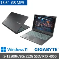 在飛比找momo購物網優惠-【GIGABYTE 技嘉】15.6吋i5獨顯RTX電競筆電(