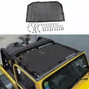 Mesh Car Cover SunShade Bikini Top Net Cover For Jeep Wrangler TJ Accessories