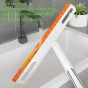 Floor Squeegee Household Broom Poles 180° Adjustable Knuckle Joint 4 Removable⇪