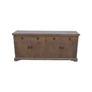 Florence Buffet Table 180cm 2 Door 4 Drawer Solid Mango Timber Wood