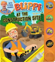 Blippi At The Construction Site by Editors of Studio Fun International Paperback Book