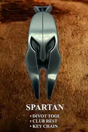 Divot Repair Tool, Divot Tool , Spartan Key Chain, Golf Accessories , Golf Balls