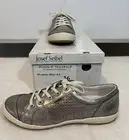 JOSEF SEIBEL "Caspian" Platino Metallic Sneaker, NEW! US 5-5.5 S(EU 36)