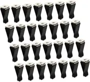 [SWOOMEY] 80pcs Car Perfume Clip Cars Hanging Air Freshener Diffuser Vent Cleaner Air Freshener Black Alloy