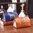Decorative Paper Drawer Box Waterproof Roll Paper Box Napkin Holder Bedroom