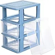 Cabilock Shelf Storage Box Office Drawer Organizer Drawer Storage Drawers Clear Drawer Shelves for Clothes Clear Plastic Container Storage Organizer Cabinet Cart Plastic Pp