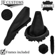 BLACK STITCH LEATHER GEAR +HANDBRAKE+ FRAMES FOR BMW MINI R50 R53 2001-2006 (for: Mini)