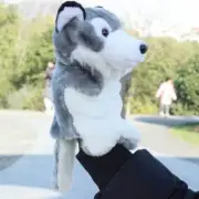 Wildlife Wolf Soft Plush Hand Puppet Animal Doll Children Toy Storytelling Game