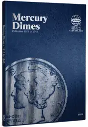 U.S. Mercury Dimes: 1916-1945 - Whitman Coin Folder #9014