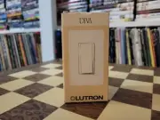 Lutron DVFSQ-LF-WH Diva 3-Speed Fan Control and Rocker Style Light Switch