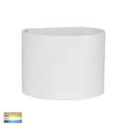 Havit Versa Round 6W LED Tri Colour Adjustable Up & Down Outdoor Wall Light