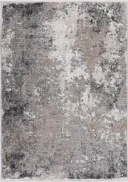 Radiant ash abstract rug