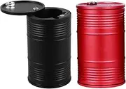 Car Accessory Aluminum Alloy Bucket Set Easy-clean Car Cup Holder Trendy Supplies for Car