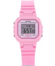Casio Pink Digital Alarm Chrono Illuminator LA-20WH-4A1 WR Womens Ladies Watch