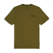 PUMA Essentials Small Logo Men's Tee Sportstyle Core Adults Men Green