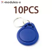 10PCS RFID IC Key Card Tags 13.56MHZ Keyfobs Token NFC TAG Keychain For Arduino