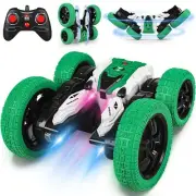 Remote Control Car, Double Sided RC Car, 4WD Off-Road Stunt Car with 360° Fli...