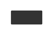 Moki Durable Desk Keyboard Mouse Mat Extra Large Non-Slip 100x50cm Black