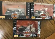 Maisto Harley Davidson 1997 Sportster 1200 Roadster & Heritage Springer Diecast