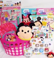 NEW DISNEY KIDS TSUM BIRTHDAY TOY GIFT BASKET BACK PACK ART TOYS SCHOOL PLAY SET