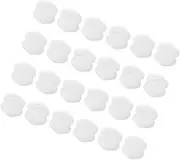 Ipetboom 24pcs Disposable Breast Pads Super Absorbent Leak Maternity Cushions Breathable and Gentle for Sensitive Skin for Go Breastfeeding Mothers White
