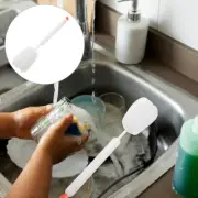 Long Handle Sponge Brush Scrub for Cleaning Water Bottle Cleaner Baby