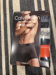 Calvin Klein Microfiber Boxer Brief 3 Pack Men's Size XL