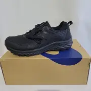 ASICS Gel Venture 9 Running Shoes Mens Size 8.5 US Black Trail Ortholite New