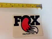 Fox Racing Sticker Bmx VINTAGE Bmx 1980’s NEW OLD STOCK! Vintage!!