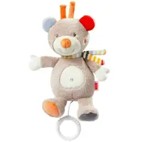 在飛比找PChome24h購物優惠-德國NUK絨毛玩具-小熊音樂拉鈴玩偶
