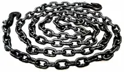 14FT HEAVY DUTY RECOVERY TOW TOWING CHAIN GRAB CLEVIS HOOKS IN CARRY CASE