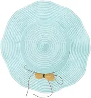 [OATIPHO] Sun Hat Place Clothes Beach Wear for Women Beach Hat Clothes for Hats Orange Hat Clothes Straw Summer Hat Swim Cap Caps Sunshade Hat Blue