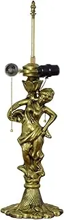 Tiffany Table Lamp Base Replacement Only Alloy Lamp Base No Shade 26 Inch Height Lamp Base Replacement Fit for 18 Inch Tiffany Style Stained Glass Lampshades KeYJ