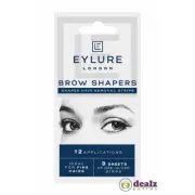 Eylure Eye Brow Shapers Shaped Hair Removal Wax Strips
