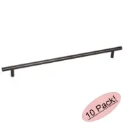 *10 Pack* Cosmas Cabinet Hardware Oil Rubbed Bronze Euro Bar Pull #305-224ORB