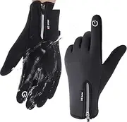 [Generic] USB Heated Gloves for Men Women,Motorcycle Electric Heated Gloves,Rechargeable Gloves Heated Men,Winter Touchscreen Waterproof Heated Gloves,Rechargeable Hand Warmer Gloves for Ski Riding Outdoor