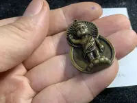 在飛比找Yahoo!奇摩拍賣優惠-7667西藏佛像如來佛祖西藏古董文物佛像佛祖老件如來佛祖降生