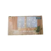 Suddus 200 LED Curtain Lights, Warm White, W/Remote Control
