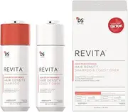 DS Labs Revita Shampoo and Conditioner – High-Performance Hair Density Shampoo & Conditioner, Volumizing & Thickening, Fuller, Healthier-Looking Hair, Sulfate & Silicone Free, For Men & Women, 205mL