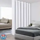BONZER Room Divider Curtain Screen Partitions Total Privacy Wall Wide Blackou