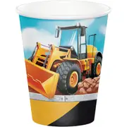 Big Dig Construction Paper Cups (Pack of 8)