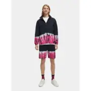 NWT Scotch & Soda Tie-dyed hooded zip-thru jacket Men’s Size Small
