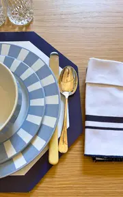 [THE LINO] Essential Set-of-Four Stoneware Dinner Plates