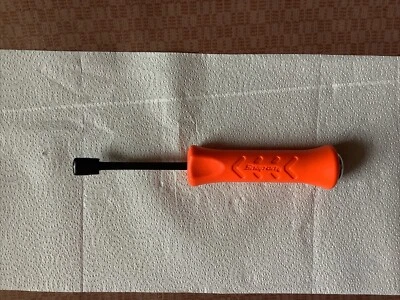 Snap-On 8 Inch Striking Pry Bar In Bright Orange new premium tool made in usa