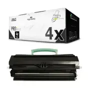 4x Toner for Dell 1720 dn N 593-10240 GR299 59310240 Black Burnished
