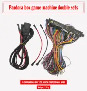 The Arcade JAMMA Mame Cabinet Wiring Harness Loom Multicade Video Game PCB cable